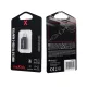 USB-C OTG adapter USB-A 3.0 aljzattal – adatátvitel és töltés, 2A, fekete – Maxlife OEM0002302