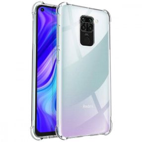   Xiaomi Redmi Note 9 szilikon tok, hátlaptok, telefon tok, erősített sarkokkal, átlátszó, Anti Shock, 1.5mm