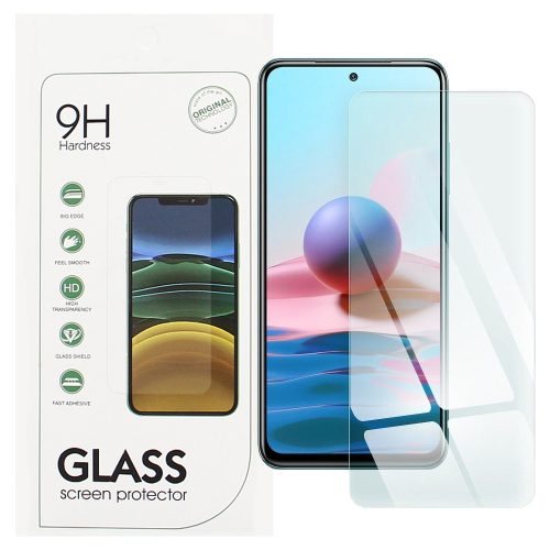 Xiaomi Redmi 10 4G üvegfólia, tempered glass, előlapi, edzett, 9H, 0.3mm