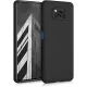 Xiaomi Poco X3 / X3 NFC / X3 Pro szilikon tok, hátlaptok, telefon tok, velúr belsővel, matt, fekete, Silicon