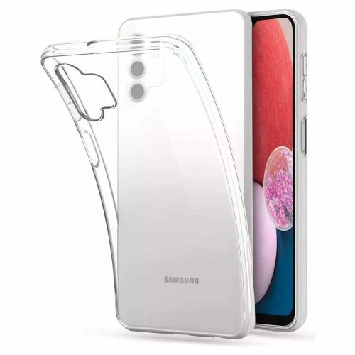 Samsung Galaxy A13 4G szilikon tok, hátlaptok, telefon tok, vékony, átlátszó, 1mm