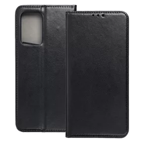   Samsung Galaxy A53 5G könyvtok, fliptok, telefon tok, mágneszáras, bankkártyatartós, fekete, Smart Magnetic