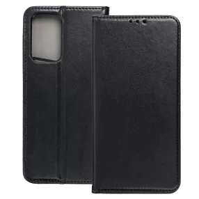   Samsung Galaxy A33 5G könyvtok, fliptok, telefon tok, mágneszáras, bankkártyatartós, fekete, Smart Magnetic