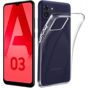   Samsung Galaxy A03 4G EU szilikon tok, hátlaptok, telefon tok, vékony, átlátszó, 1mm