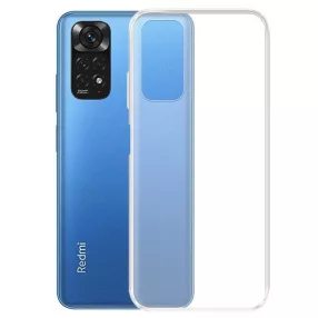   Xiaomi Redmi Note 11 / Note 11s szilikon tok, hátlaptok, telefon tok, vékony, átlátszó, 1mm