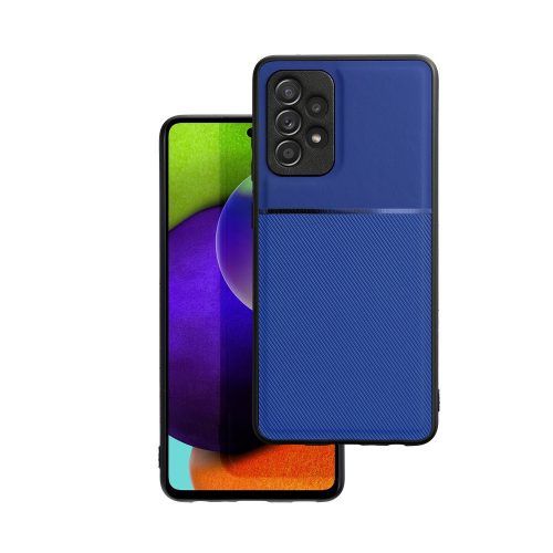 Samsung Galaxy A13 4G hátlap tok, telefon tok, prémium, stílusos, kék, Noble Case