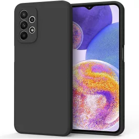   Samsung Galaxy A23 5G szilikon tok, hátlaptok, telefon tok, matt, fekete