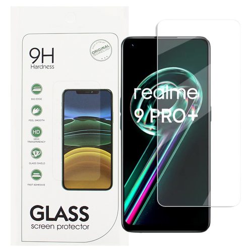 Realme 9 4G / 9 Pro Plus (9 Pro+) üvegfólia, tempered glass, előlapi, edzett, 9H, 0.3mm