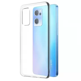   Oppo Reno7 5G (Global) szilikon tok, hátlaptok, telefon tok, vékony, átlátszó, 1mm
