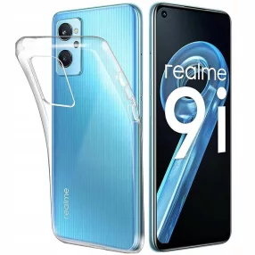   Realme 9i 4G / Oppo A96 4G szilikon tok, hátlaptok, telefon tok, vékony, átlátszó, 1mm