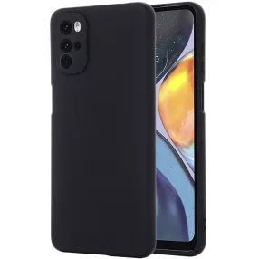   Motorola Moto G22 szilikon tok, hátlaptok, telefon tok, matt, fekete