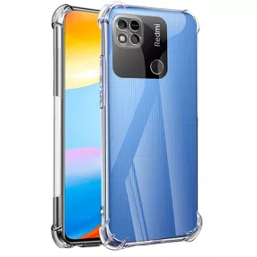   Xiaomi Redmi 10C szilikon tok, hátlaptok, telefon tok, erősített sarkokkal, átlátszó, Anti Shock, 1.5mm