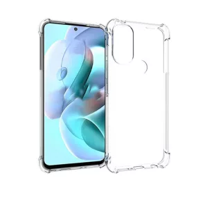   Motorola Moto G71 5G szilikon tok, hátlaptok, telefon tok, erősített sarkokkal, átlátszó, Anti Shock, 1.5mm