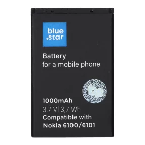   Bluestar BL-4C akkumulátor Nokia 6300 / 6131 / X2 / Maxcom / Blaupunkt telefonokhoz - 1000mAh