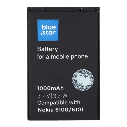 Bluestar BL-4C akkumulátor Nokia 6300 / 6131 / X2 / Maxcom / Blaupunkt telefonokhoz - 1000mAh