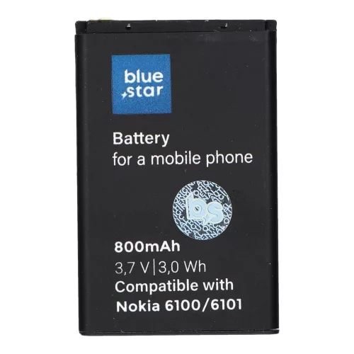 Bluestar BL-4C akkumulátor Nokia 6300 / 6131 / X2 / Maxcom / Blaupunkt telefonokhoz - 800mAh