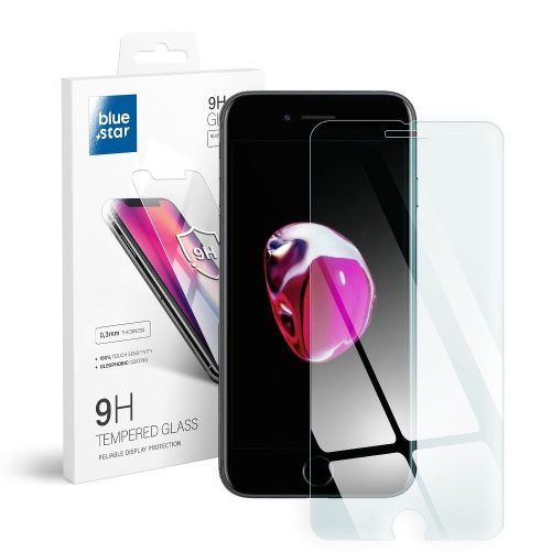 iPhone 7 / 8 / SE 2020 / SE 2022 üvegfólia, tempered glass, előlapi, edzett, Bluestar