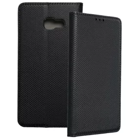   Samsung Galaxy A5 2017 könyvtok, fliptok, telefon tok, bankkártyatartós, mágneszáras, fekete, Smart Case book