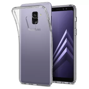   Samsung Galaxy A8 2018 szilikon tok, hátlaptok, telefon tok, vékony, átlátszó, 0.5mm