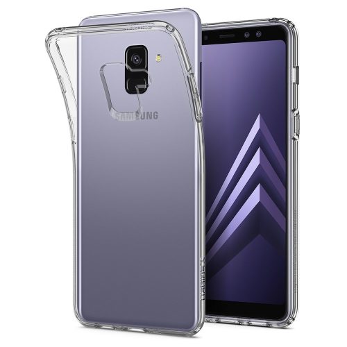 Samsung Galaxy A8 2018 szilikon tok, hátlaptok, telefon tok, vékony, átlátszó, 0.5mm