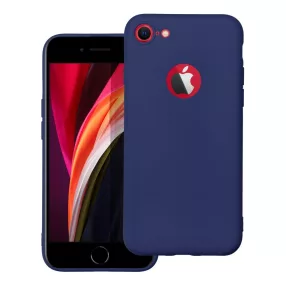   iPhone 7 / 8 szilikon tok, hátlaptok, telefon tok, matt, sötétkék, Soft