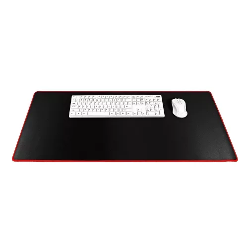 Prémium csúszásgátlós gamer egérpad – 700x300mm, fekete-piros
