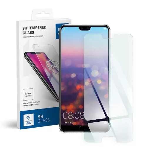 Huawei P20 üvegfólia, tempered glass, előlapi, edzett, Bluestar