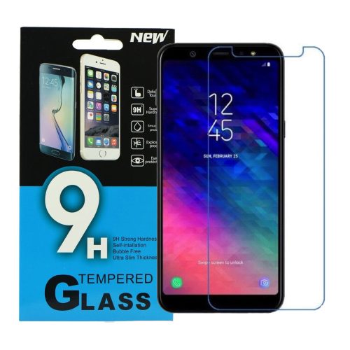 Samsung Galaxy J6 2018 üvegfólia, tempered glass, előlapi, edzett