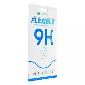   Huawei P20 üvegfólia, tempered glass, nano, flexibilis, hibrid, edzett, full glue, Bestsuit