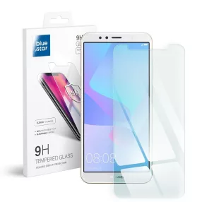   Huawei Y6 2018 üvegfólia, tempered glass, előlapi, edzett, Bluestar