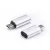 USB-C – Micro USB adapter töltéshez és adatátvitelhez, ezüst