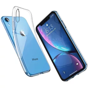   iPhone XR szilikon tok, hátlaptok, telefon tok, vékony, átlátszó, 0.5mm
