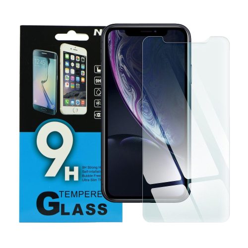 iPhone 11 / XR üvegfólia, tempered glass, előlapi, edzett