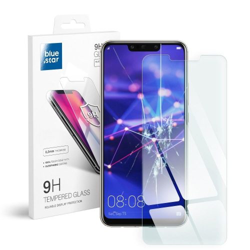 Huawei Mate 20 Lite üvegfólia, tempered glass, előlapi, edzett, Bluestar