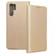 Huawei P30 Pro könyvtok, fliptok, notesz tok, mágneszáras, bankkártyatartós, arany