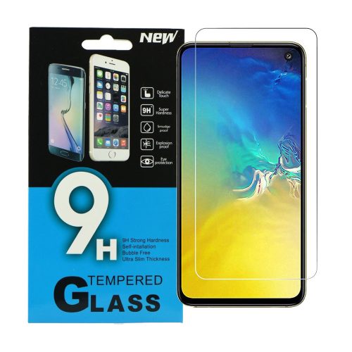 Samsung Galaxy S10e üvegfólia, tempered glass, előlapi, edzett