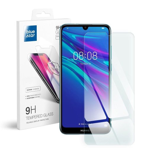Huawei Y6 2019 / Y6 Pro 2019 / Honor 8A üvegfólia, tempered glass, előlapi, edzett, Bluestar