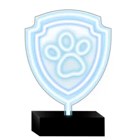   Neon LED lámpa, asztali, állólámpa, Mancs őrjárat, Paw Patrol Paw OW-120246