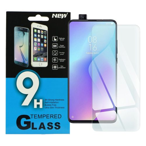 Xiaomi Mi 9T / Redmi K20 üvegfólia, tempered glass, előlapi, edzett