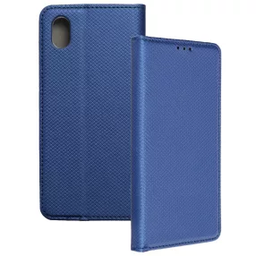   Huawei Y5 2019 / Honor 8S könyvtok, fliptok, telefon tok, bankkártyatartós, mágneszáras, sötétkék, Smart Case book