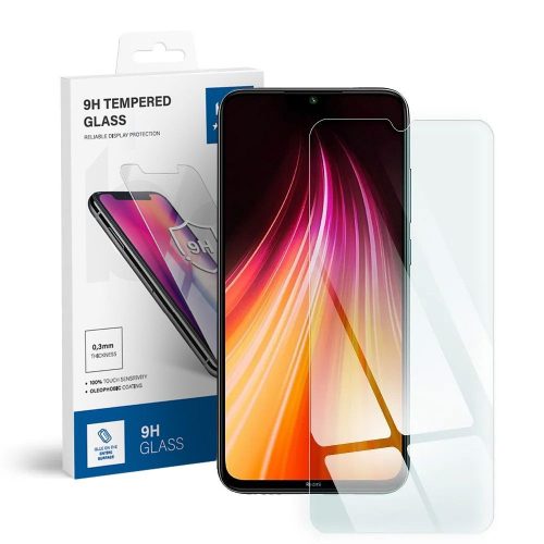 Xiaomi Redmi Note 8T üvegfólia, tempered glass, előlapi, edzett, Bluestar