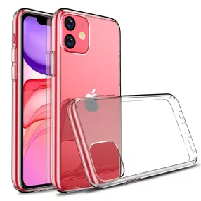   iPhone 11 szilikon tok, hátlaptok, telefon tok, vastag, átlátszó, 2mm
