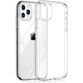   iPhone 11 Pro szilikon tok, hátlaptok, telefon tok, vastag, átlátszó, 2mm