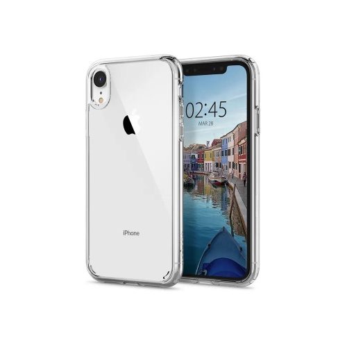 iPhone XR szilikon tok, hátlaptok, telefon tok, vastag, átlátszó, 2mm