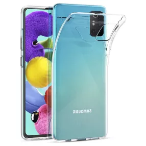   Samsung Galaxy A51 szilikon tok, hátlaptok, telefon tok, vékony, átlátszó, 0.5mm