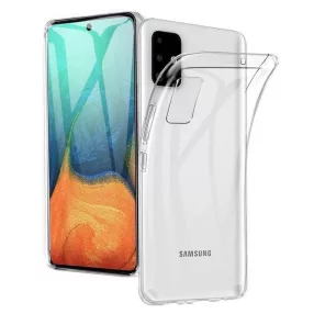   Samsung Galaxy A71 szilikon tok, hátlaptok, telefon tok, vékony, átlátszó, 0.5mm