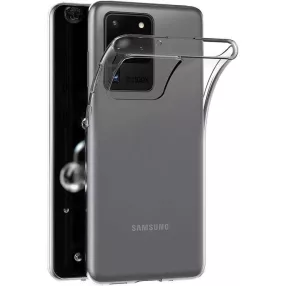   Samsung Galaxy S20 Ultra 5G szilikon tok, hátlaptok, telefon tok, vékony, átlátszó, 0.5mm