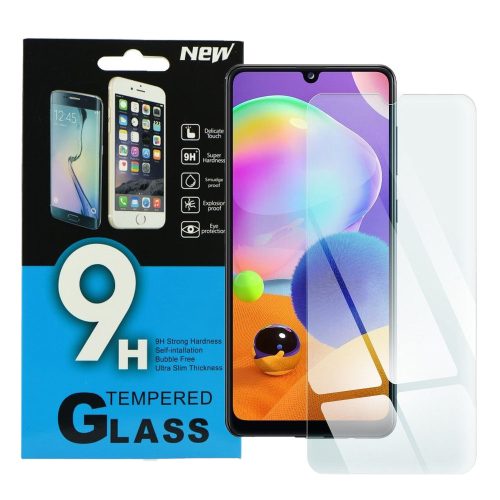 Samsung Galaxy A31 üvegfólia, tempered glass, előlapi, edzett