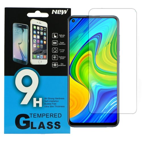 Xiaomi Redmi Note 9 üvegfólia, tempered glass, előlapi, edzett