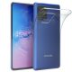 Samsung Galaxy S10 Lite szilikon tok, hátlaptok, telefon tok, vékony, átlátszó, 0.5mm